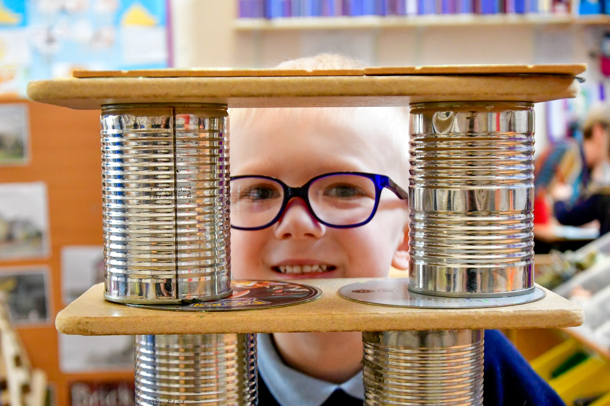 Pupil photo in the classroom