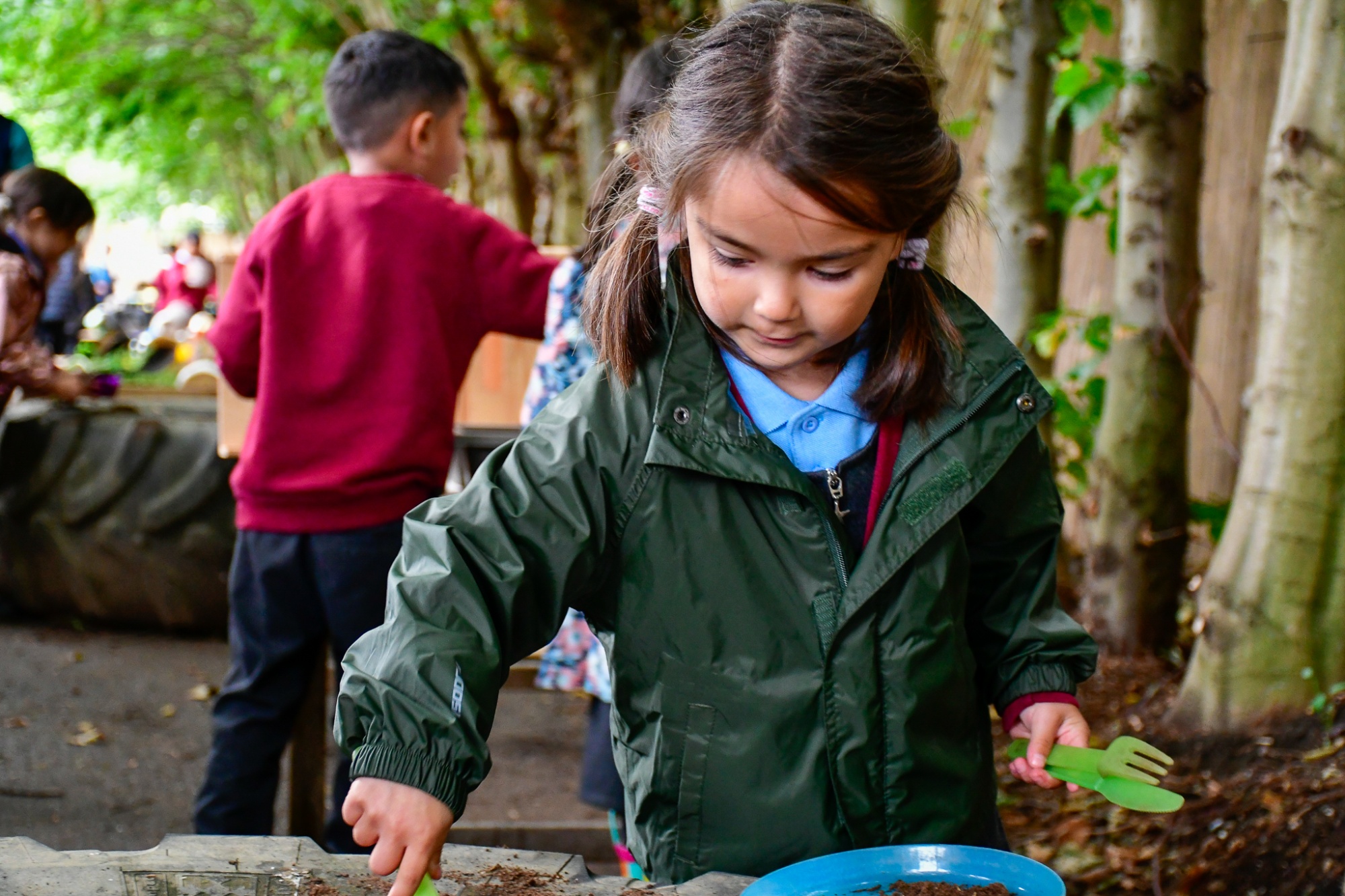 Photo of Pupil playing outside